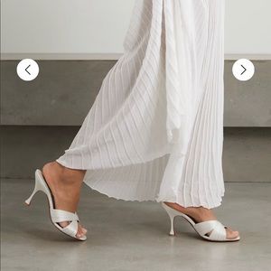 38.5 Off White Nicol is Back Mules by Christian Louboutin